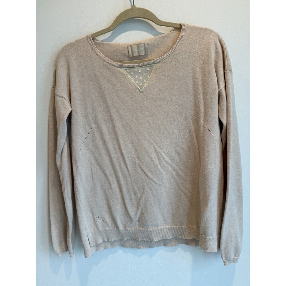 Zadig & Voltaire Skull Sweater-Tan And Neon Yellow-small